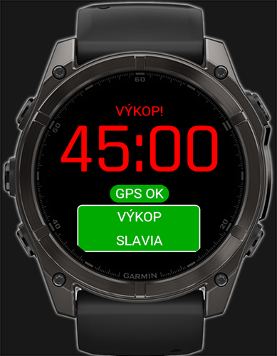 Připraveno na druhý poločas