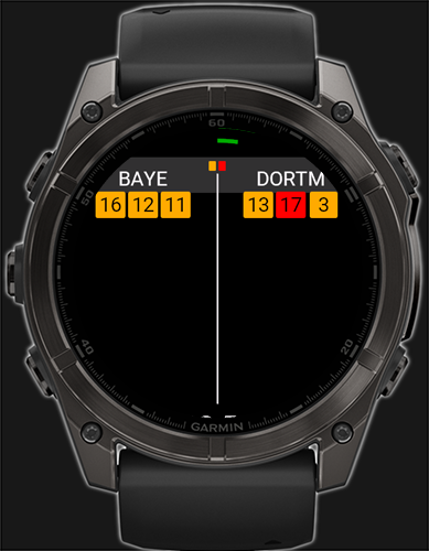 Notizbuch-Bildschirm