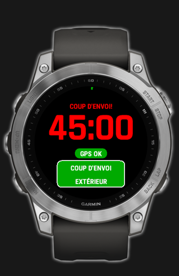 Prêt pour la seconde mi-temps